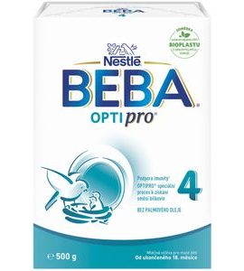 BEBA OPTIPRO® 4 NEW (500G) - KOJENECKÁ MLÉKA - KRMENÍ