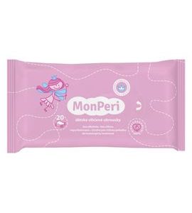 MONPERI DĚTSKÉ VLHČENÉ EKO UBROUSKY 20KS - VLHČENÉ UBROUSKY - PŘEBALOVÁNÍ