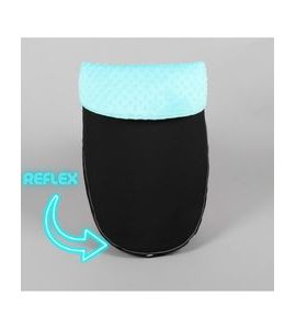 NÁNOŽNÍK ČERNÝ + MINT REFLEX - NÁNOŽNÍKY - KOČÁRKY A PŘÍSLUŠENSTVÍ