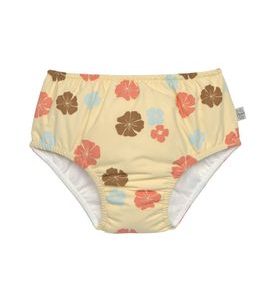 LÄSSIG SPLASH SWIM DIAPER FLOWER VANILLA 07-12 MO. - KOJENECKÉ PLAVKY - KOUPÁNÍ A ZDRAVÍ