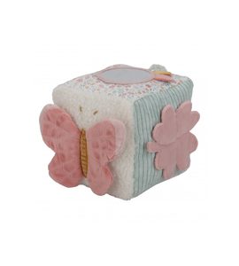 LITTLE DUTCH KOSTKA TEXTILNÍ S AKTIVITAMI KRÁLÍČEK MIFFY LUCKY BLOSSOM - MIFFY - PRO DĚTI