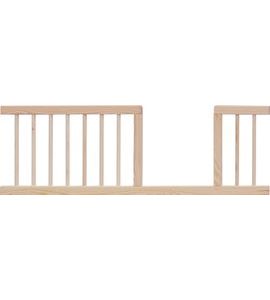SCARLETT VÁLENDOVÁ BOČNICE K POSTÝLCE 120 CM- ECO - PŘÍRODNÍ - DŘEVĚNÉ POSTÝLKY - SPINKÁNÍ