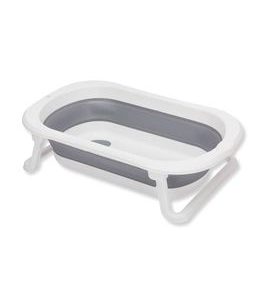 FILLIKID SKLÁDACÍ DĚTSKÁ VANIČKA ORCA GREY-WHITE - VANIČKY PLASTOVÉ - KOUPÁNÍ A ZDRAVÍ