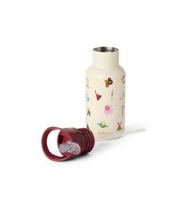 STUDIO NOOS NEREZOVÁ LÁHEV NA NÁPOJ SMALL 350ML L ABECEDA - TERMOOBALY A TERMOSKY - KRMENÍ
