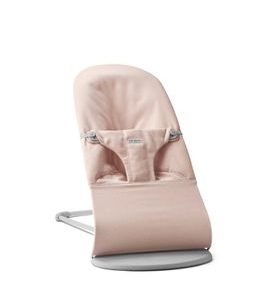 BABYBJORN BABYBJORN LEHÁTKO BLISS WOVEN LIGHT PINK MÉLANGE - LEHÁTKA A HOUPADLA - SPINKÁNÍ