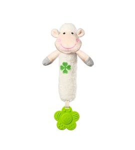 BABYONO HRAČKA PÍSKACÍ S KOUSÁTKEM SWEET LAMBIE - HRAČKY SE ZVUKY - PRO DĚTI