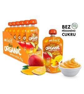 MIXIT BIO OVOCNÁ KAPSIČKA - 100 % MANGO - ZDRAVÁ VÝŽIVA - PRO MAMINKY