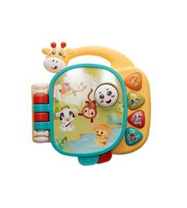 BO JUNGLE HUDEBNÍ KNÍŽKA GIRAFFE 12M+ - HRAČKY SE ZVUKY - PRO DĚTI