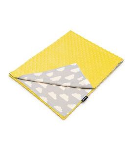 T-TOMI MINKY PŘIKRÝVKA WHITE CLOUDS - DĚTSKÉ DEKY PRO MIMINKA - SPINKÁNÍ