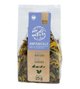 BUNNY NATURE BUNNY BOTANICALS MINI MIX S IBIŠKEM A PETRŽELKOU 25 G - KRMIVO - CHOVATELSKÉ POTŘEBY MALVÍKZOO