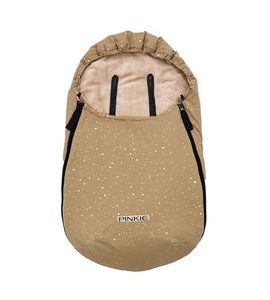 PINKIE BAVLNĚNÝ FUSAK SHINE GOLD CAMEL 0-12 MĚSÍCŮ - FUSAKY DO AUTOSEDAČKY - AUTOSEDAČKY A PŘÍSLUŠENSTVÍ