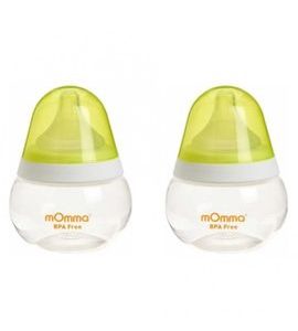 LANSINOH KOJENECKÁ LÁHEV MOMMA 250ML YELLOW 2KS - KOJENECKÉ LAHVE - KRMENÍ