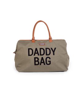 CHILDHOME PŘEBALOVACÍ TAŠKA DADDY BAG BIG CANVAS KHAKI - PŘEBALOVACÍ TAŠKY - KOČÁRKY A PŘÍSLUŠENSTVÍ