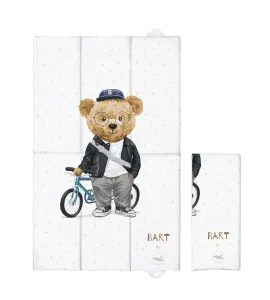 CEBA PODLOŽKA PŘEBALOVACÍ CESTOVNÍ (80X50) FLUFFY PUFFY BART - PŘEBALOVACÍ PODLOŽKY - PŘEBALOVÁNÍ