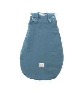 TRÄUMELAND VNĚJŠÍ SPACÍ PYTEL LIEBMICH MUSSELIN JEANSBLAU 56/62 - SPACÍ PYTLE - SPINKÁNÍ