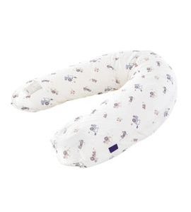 TRÄUMELAND KOJÍCÍ POLŠTÁŘ ELASTICKÝ LITTLE FARM BLAU - KOJÍCÍ POLŠTÁŘE - KRMENÍ