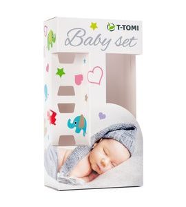 T-TOMI BABY SET - MIX - OSUŠKY A DĚTSKÉ ŽUPANY - KOUPÁNÍ A ZDRAVÍ