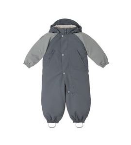 LEOKID ZIMNÍ KOMBINÉZA COLOR BLOCK FJORD GRAY VEL. 12 - 18 MĚSÍCŮ (VEL. 80) - ZIMNÍ KOMBINÉZY - PRO DĚTI