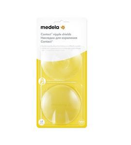 MEDELA KONTAKTNÍ KOJÍCÍ KLOBOUČKY V KRABIČCE, 1 PÁR - CHRÁNIČE A TVAROVAČE BRADAVEK - PRO MAMINKY