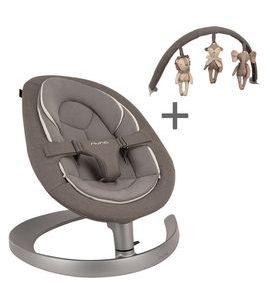 NUNA LEAF™ GROW S HRAZDOU GRANITE - LEHÁTKA A HOUPADLA - SPINKÁNÍ