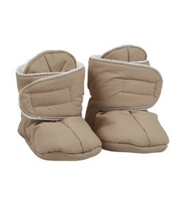 VOKSI BABY BOOTIES DARK SAND LIGHT GREY 1-2 ROKY - KOJENECKÉ CAPÁČKY - PRO DĚTI