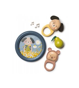 TAF TOYS SADA HUDEBNÍCH HRAČEK MUSICAL ADVENTURE KIT - HRAČKY SE ZVUKY - PRO DĚTI