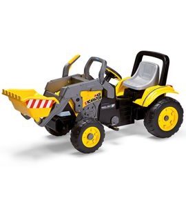 PEG PEREGO VOZÍTKO MAXI EXCAVATOR - ELEKTRICKÁ VOZÍTKA - PRO DĚTI