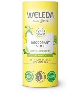 WELEDA DEOSTICK CITRUS A BERGAMOT 66G - KOSMETIKA PRO CELOU RODINU - PRO MAMINKY