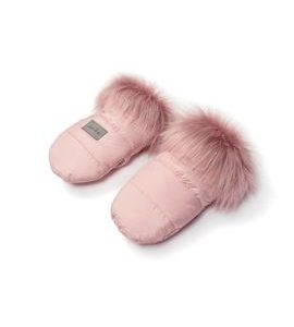 JASMINE RUKAVICE NA KOČÁREK RŮŽOVÁ - RUKÁVNÍKY NA KOČÁREK - KOČÁRKY A PŘÍSLUŠENSTVÍ