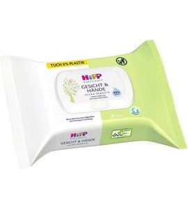 HIPP BABYSANFT ČISTÍCÍ VLHČENÉ UBROUSKY OBLIČEJ&RUCE + VÍČKO 20 KS - VLHČENÉ UBROUSKY - PŘEBALOVÁNÍ