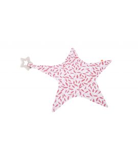Kikadu Muchláček hvězda s kousátkem růžová