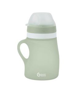 BABYMOOV SILIKONOVÁ LÁHEV 150ML GREEN - KOJENECKÉ LAHVE - KRMENÍ