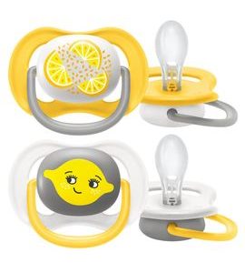 PHILIPS AVENT ŠIDÍTKO ULTRA AIR NEUTRAL (CITRUS) 6-18M 2KS - ŠIDÍTKA A DOPLŇKY - KRMENÍ