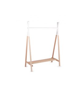 CHILDHOME STOJAN NA OBLEČENÍ TIPI DŘEVĚNÝ - DEKORACE A POLIČKY - SPINKÁNÍ