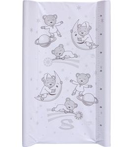 SCARLETT PŘEBALOVACÍ PODLOŽKA S KAPSOU GALAXY 80X50CM BÍLÁ - PŘEBALOVACÍ PODLOŽKY - PŘEBALOVÁNÍ