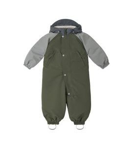 LEOKID ZIMNÍ KOMBINÉZA COLOR BLOCK GREEN SCAPE VEL. 18 - 24 MĚSÍCŮ (VEL. 86) - ZIMNÍ KOMBINÉZY - PRO DĚTI