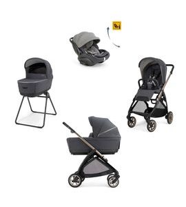 KOČÁREK INGLESINA ELECTA DARWIN RECLINE EVO 4V1 2026 GARAGE GREY - TROJKOMBINACE - KOČÁRKY A PŘÍSLUŠENSTVÍ