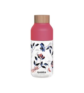 QUOKKA PLASTOVÁ LÁHEV ICE BLOOMS 570 ML - SPORTOVNÍ LAHVE - KRMENÍ
