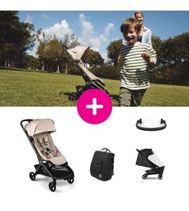 BUGABOO BUTTERFLY 2 SET + MADLO + PLÁŠTĚNKA + TAŠKA - KOČÁRKY DO LETADLA - KOČÁRKY A PŘÍSLUŠENSTVÍ