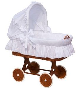 SCARLETT BOUDIČKA K PROUTĚNÉMU KOŠI PÉŤA BÍLÁ - KOŠÍKY A KOLÉBKY - SPINKÁNÍ