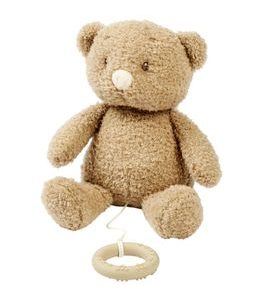 NATTOU HRAČKA PLYŠOVÁ HUDEBNÍ TEDDY MEDVÍDEK 24 CM, 0M+ - HRAČKY SE ZVUKY - PRO DĚTI