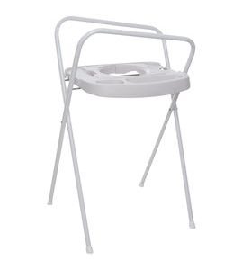 BEBE-JOU KOVOVÝ STOJAN CLICK NA VANIČKU BÉBÉ-JOU 103 CM LIGHT OAT/TINY SHEEP - STOJÁNKY NA VANIČKY - KOUPÁNÍ A ZDRAVÍ