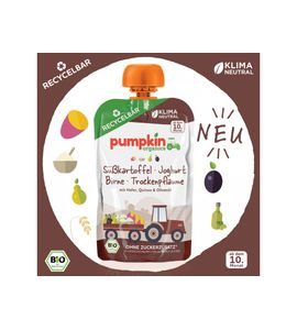 PUMPKIN ORGANICS BIO ZELENINOVÉ PŘÍKRMY 100G - KAPSIČKY - KRMENÍ