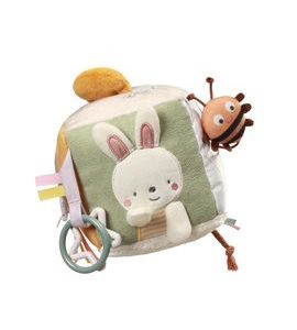 BABYONO KOSTKA SENSORICKÁ NATURE 0 M+ - SENZORICKÉ HRAČKY - PRO DĚTI