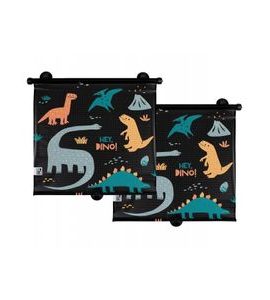 LEOKID SLUNEČNÍ CLONY DO AUTA 2 KS HEY DINO - SLUNEČNÍ ROLETY A CLONY - AUTOSEDAČKY A PŘÍSLUŠENSTVÍ