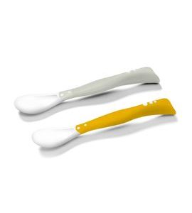 BABYONO LŽIČKY 2 KS ZELENO/FIALOVÉ - LŽIČKY A PŘÍBORY - KRMENÍ