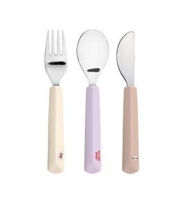 LÄSSIG SADA PŘÍBORŮ 3KS TINY TEAM CAT - LŽIČKY A PŘÍBORY - KRMENÍ