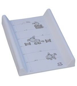 SCARLETT PŘEBALOVACÍ PODLOŽKA S PEVNOU VLOŽKOU OSLÍK 70X50CM BÍLÁ - PŘEBALOVACÍ PODLOŽKY - PŘEBALOVÁNÍ