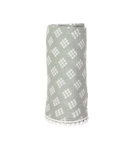 LODGER SWADDLER TRIBE MUSLIN SILT GREEN - ZAVINOVACÍ PLENY / OSUŠKY VELKÉ - PŘEBALOVÁNÍ