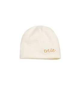 ENIE BABY DĚTSKÁ ČEPICE 9-12M BÉŽOVÁ - ČEPIČKY A KLOBOUČKY - PRO DĚTI